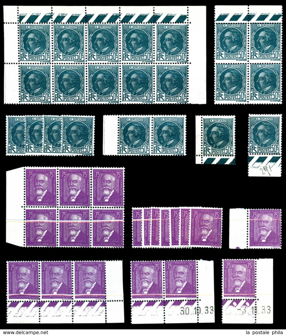 ** 1918/1938, Ensemble De Bonnes Valeurs Avant Guerre Par Multiples En Grande Majoritée ** Dont 257A, Caisse D'amortisse - Sammlungen