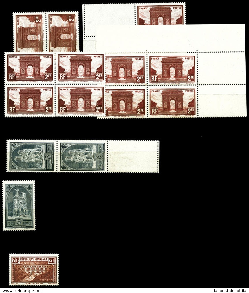 ** 1918/1938, Ensemble de bonnes valeurs avant guerre par multiples en grande majoritée ** dont 257A, Caisse d'amortisse