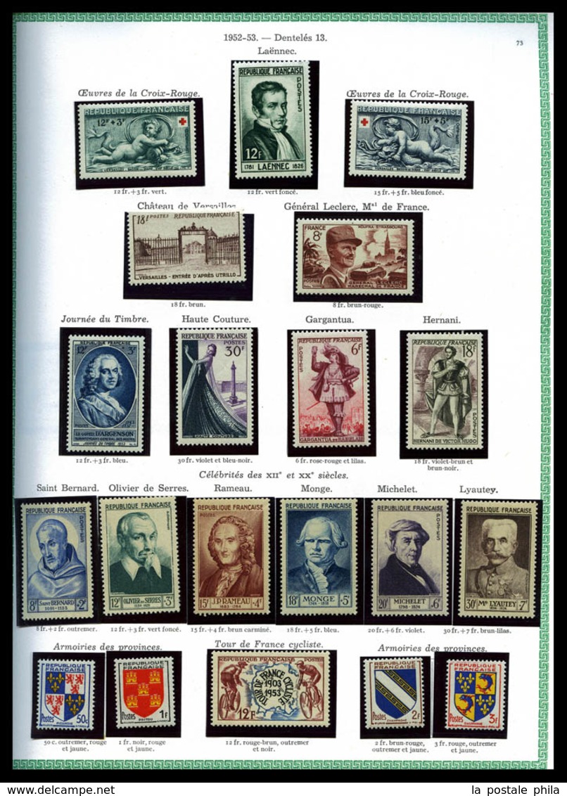 ** 1900/1975, Poste, PA: Collection De Timbres Neufs Principalement **, De Bonnes Valeurs. TB  Qualité: **  Cote: 12764 - Collezioni