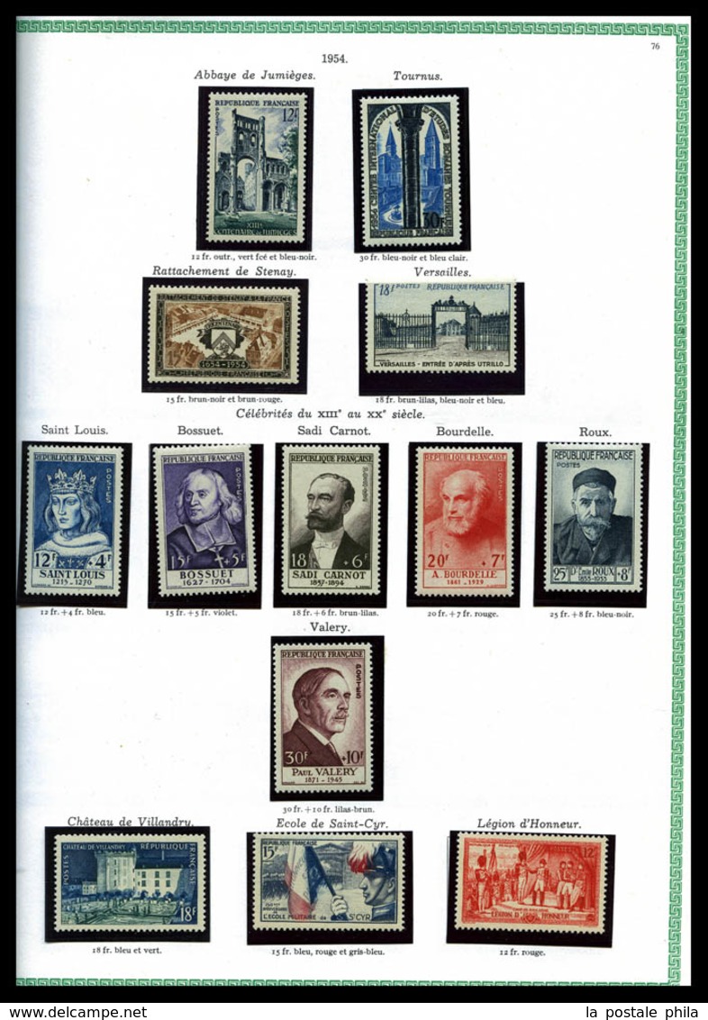 ** 1900/1975, Poste, PA: Collection De Timbres Neufs Principalement **, De Bonnes Valeurs. TB  Qualité: **  Cote: 12764 - Collezioni