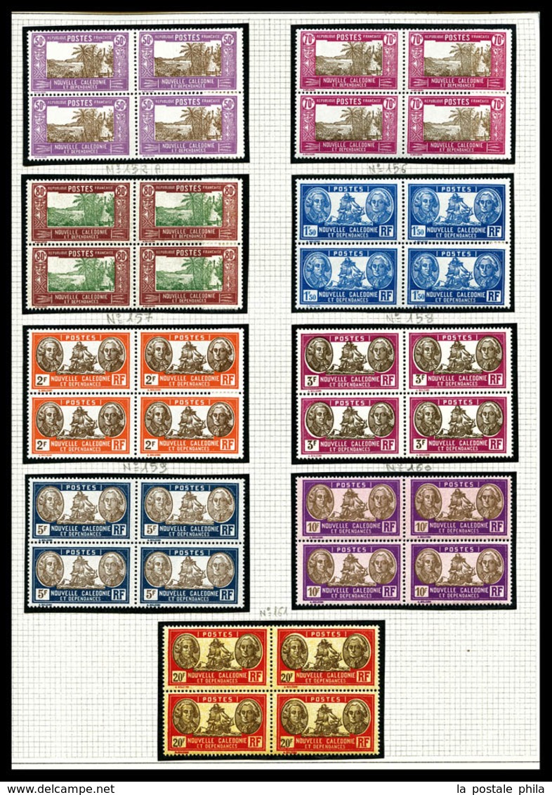 N Nlle CALEDONIE, OCEANIE, St PIERRE, TAHITI Et WALLIS: Poste, PA, Taxe, Bloc: Timbres Neufs */**, De Bonnes Valeurs, Tr - Collezioni