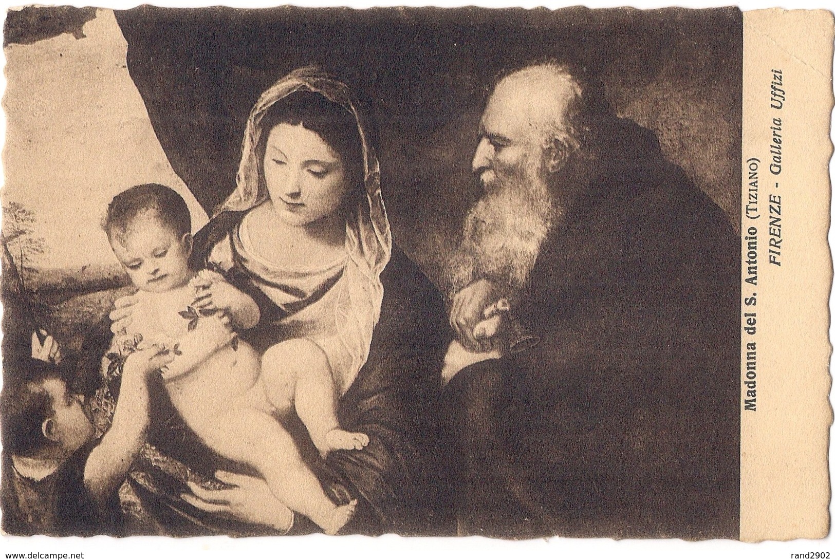 Madonna Del S.Antonio - Tiziano - Firenze /P515/ - Malerei & Gemälde