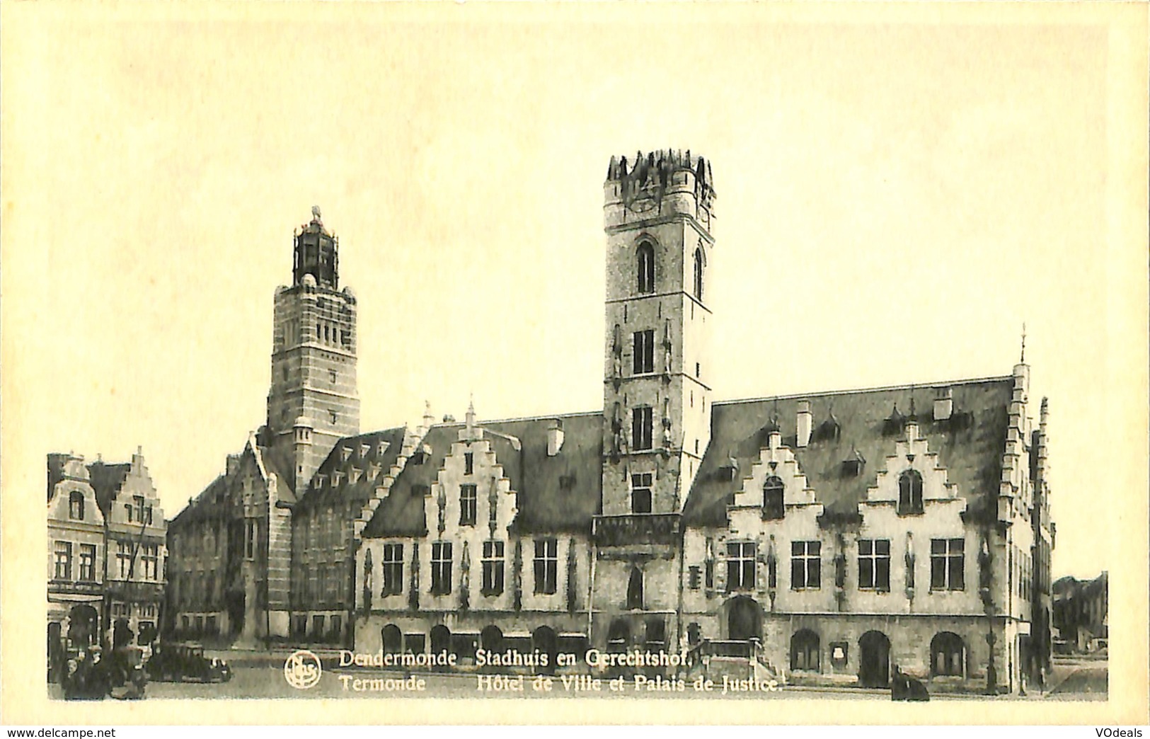 CPA - Belgique - Dondermonde - Termonde - Hôtel De Ville - Dendermonde