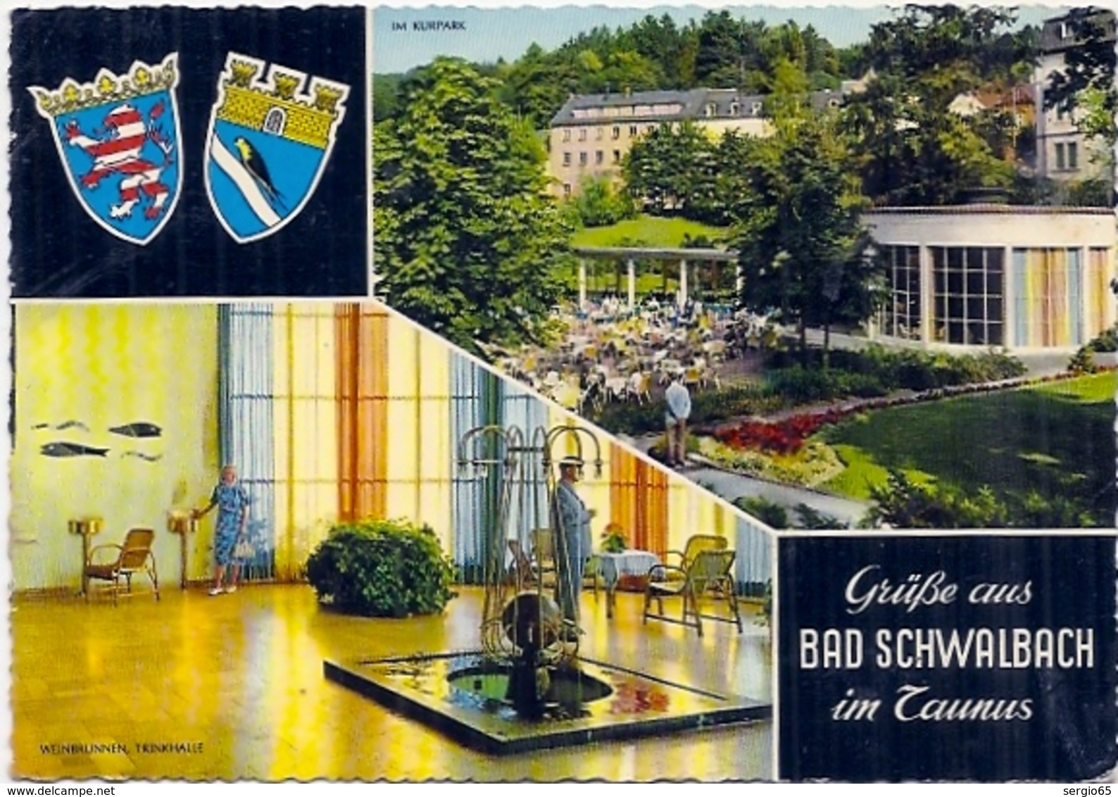 Bad Schwalbach -traveled 1973th. - Bad Schwalbach