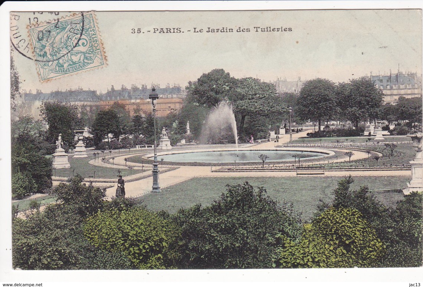 L120C_505 - Paris - 35 Le Jardin Des Tuileries - Parks, Gärten