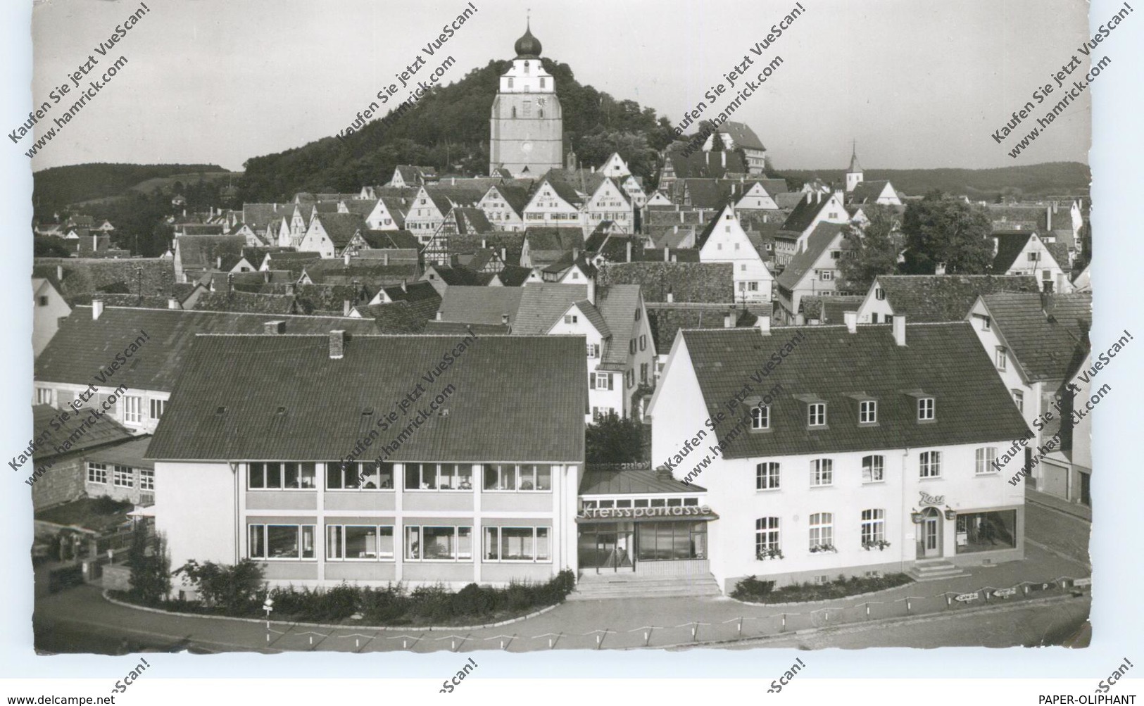 7033 HERRENBERG, Kreissparkasse Und Umgebung, 1960 - Herrenberg