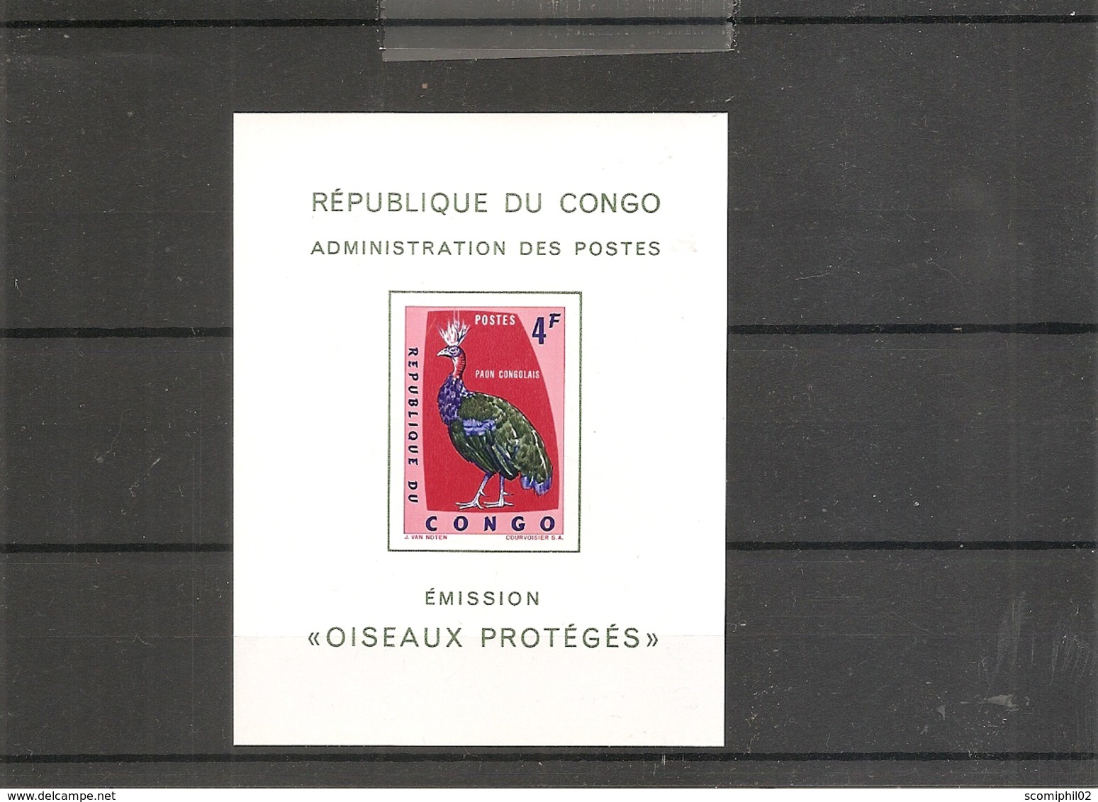Oiseaux - Paons ( Feuillet De Luxe 488 XXX -MNH - Du Congo) - Paons