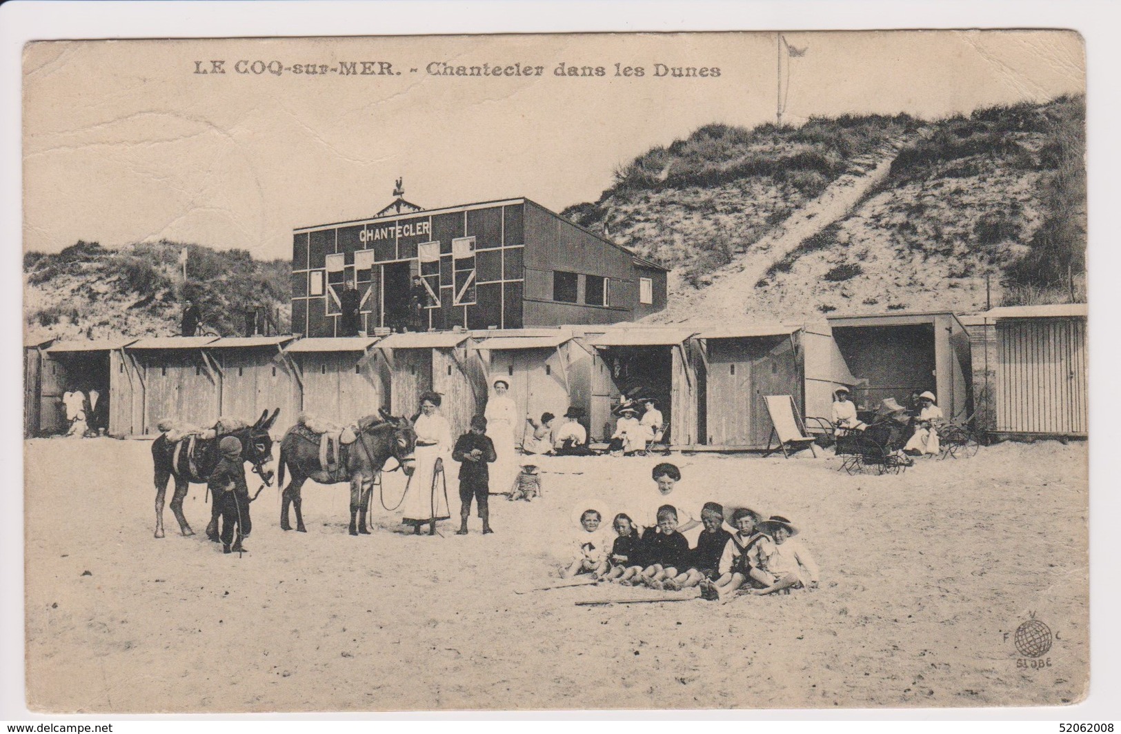 Le Coq-De Haan-Chalet Chantecler Dans Les Dunes 1913 - De Haan