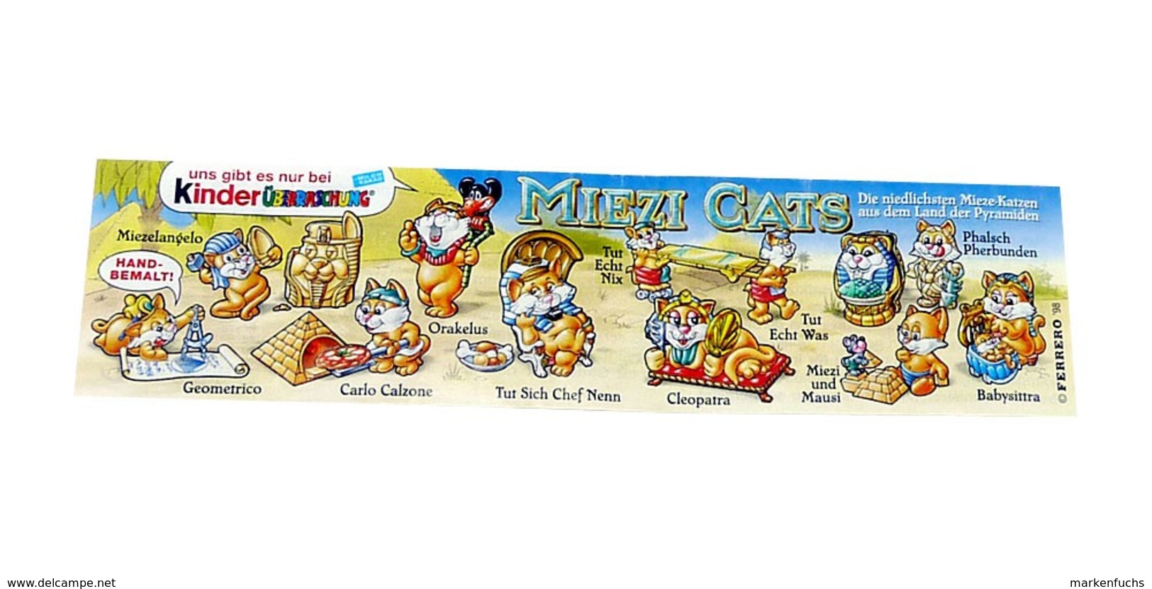 Miezi Cats 1998 / Carlo Calzone + BPZ - Maxi (Kinder-)