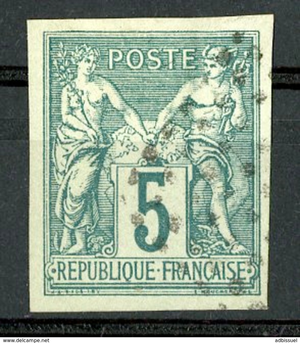 N°31 COLONIES GENERALES 5ct Vert Type Sage. Oblitéré. TB - Sage