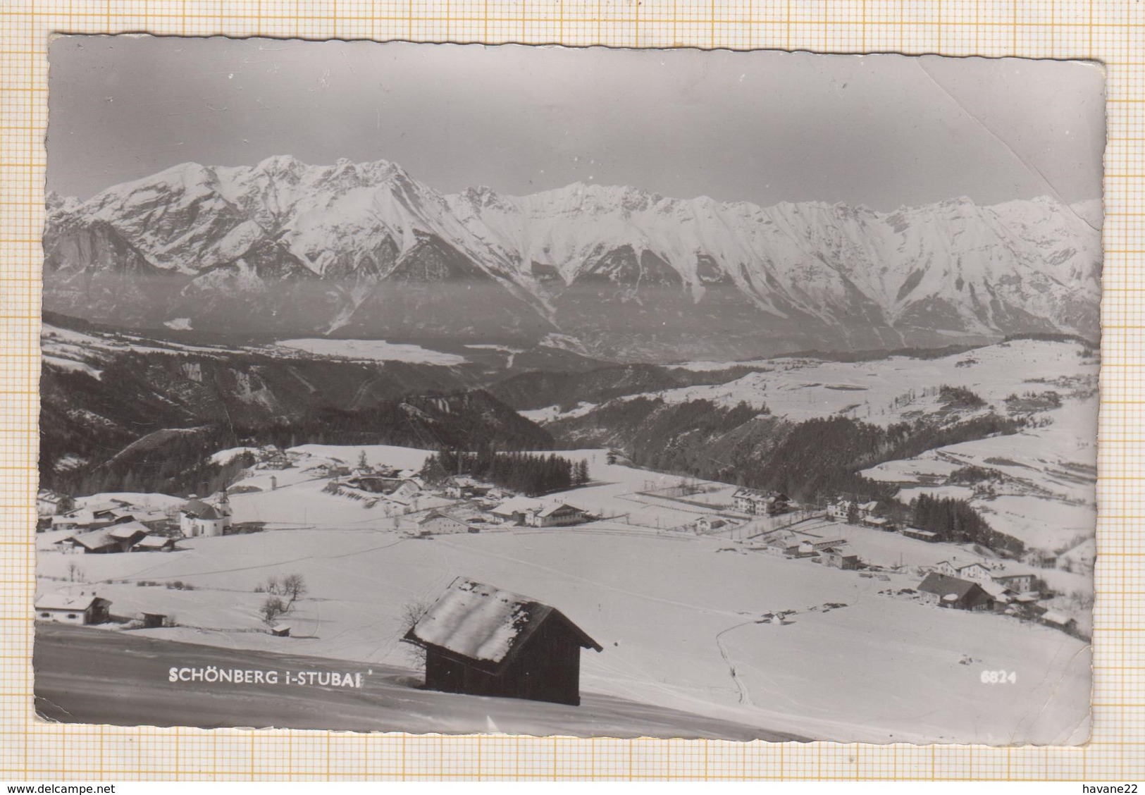 9AL3062 Schönberg Im Stubai HOTEL PENSION Jägerhof  2 SCANS - Neustift Im Stubaital