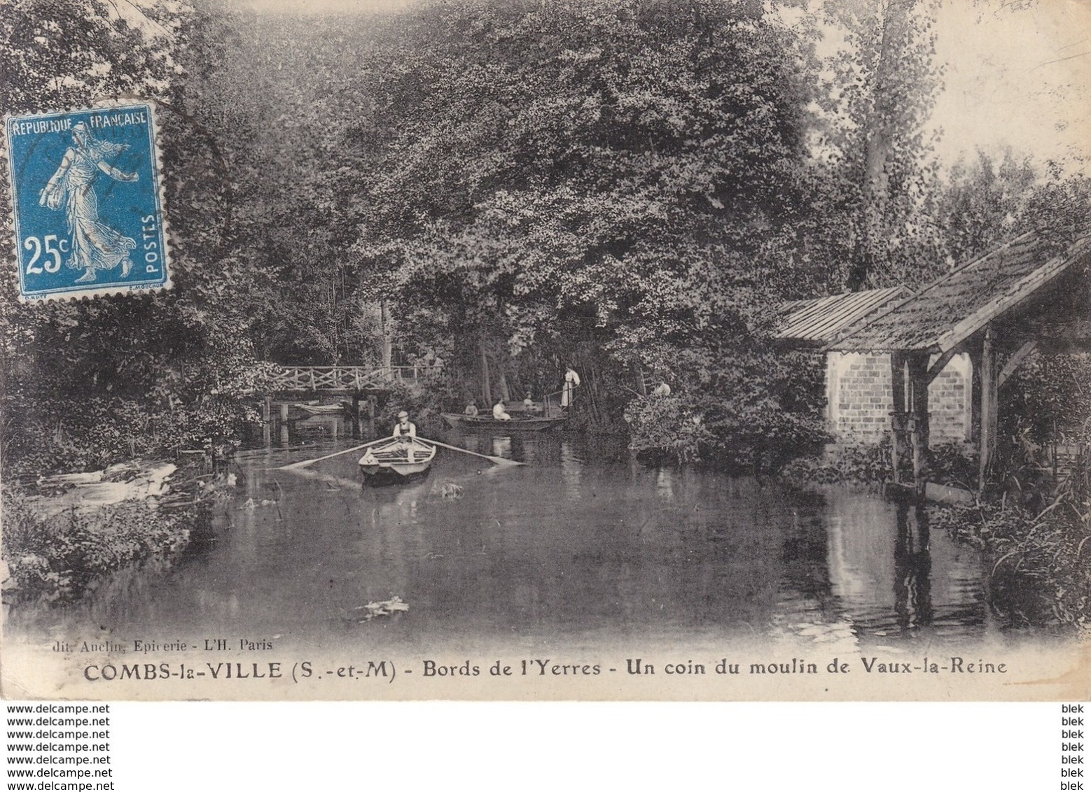 77 . Seine Et Marne .  Combs La Ville . Un Coin Du Moulin De  Vaux La Reine . - Combs La Ville