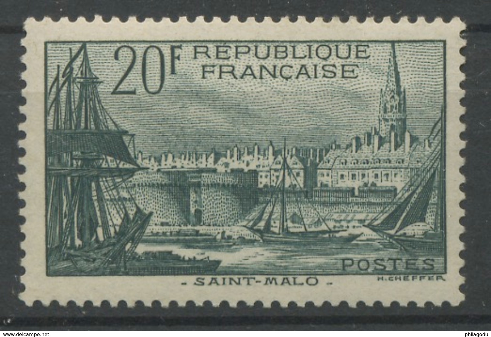 394**  St. Malo 1938 C. 100,-E - Nuevos