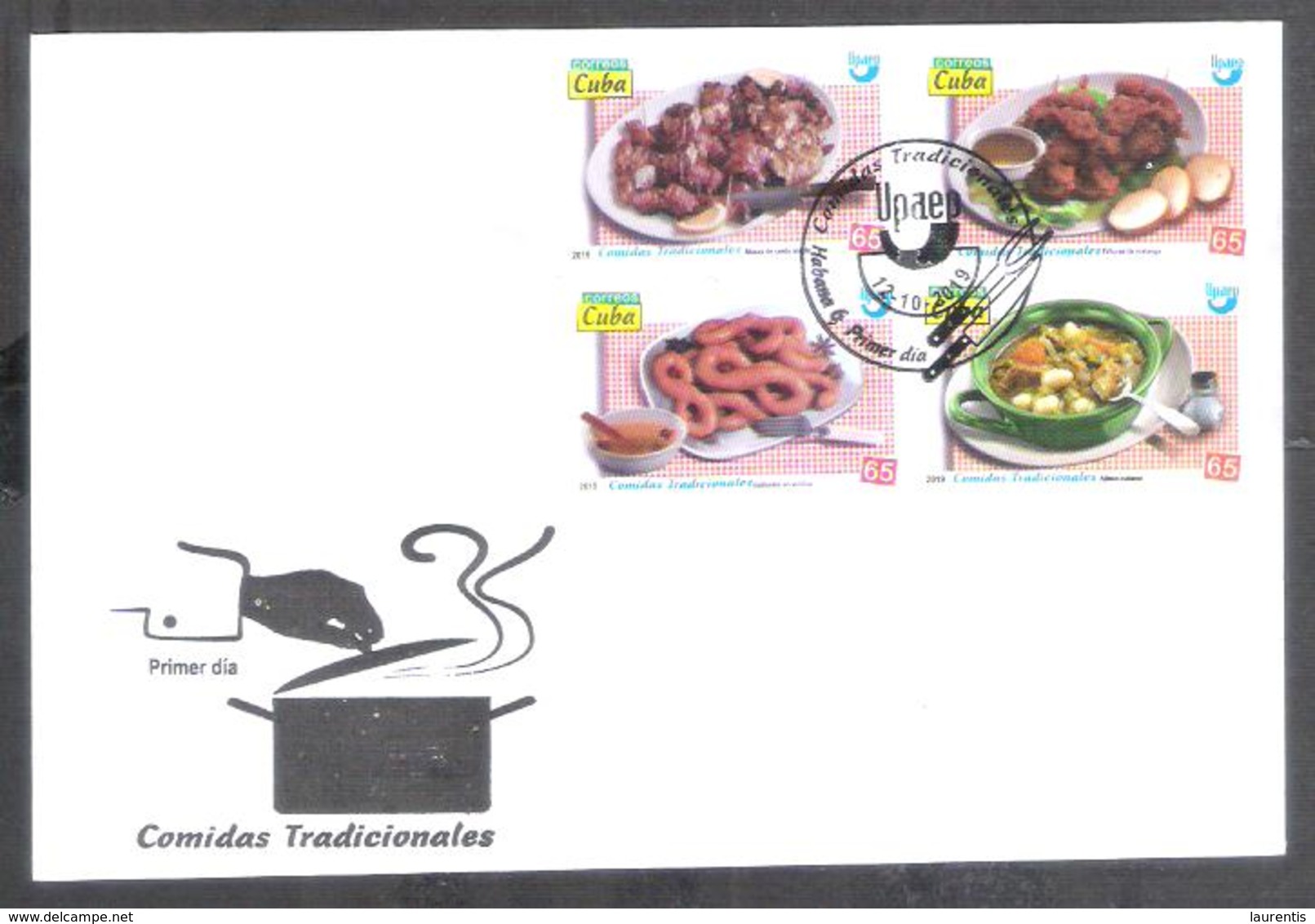 7676  Food - Plats  - FDC - 2019 - 2,85 - Alimentation