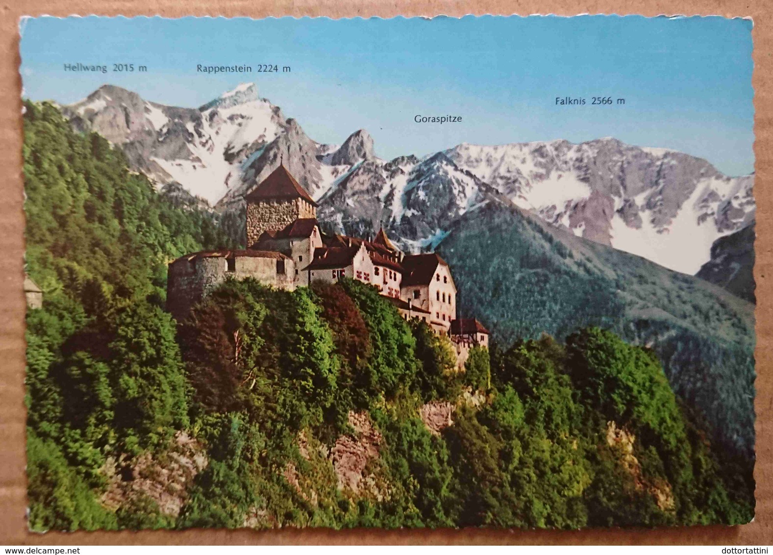 Furstentum LIECHTENSTEIN - Schloss Vaduz - Vaduz Castle -  Vg - Liechtenstein