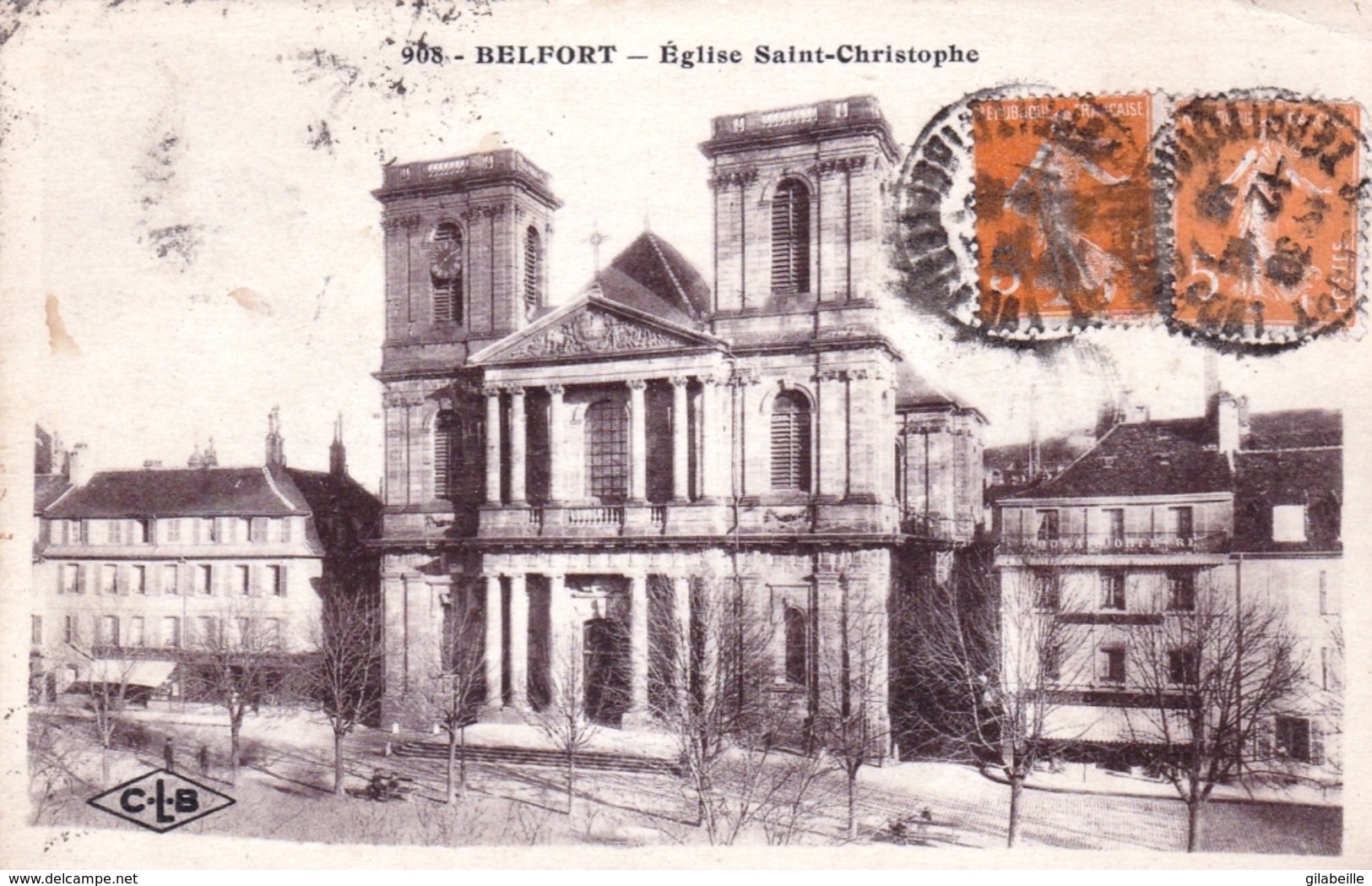 90 - Territoire De Belfort - BELFORT -  Eglise Saint Christophe - Belfort - Ciudad