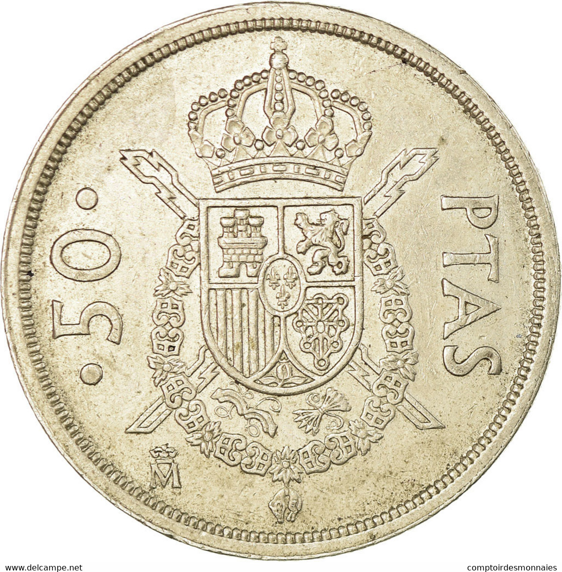 Monnaie, Espagne, Juan Carlos I, 50 Pesetas, 1982, Madrid, TTB, Copper-nickel - 50 Pesetas