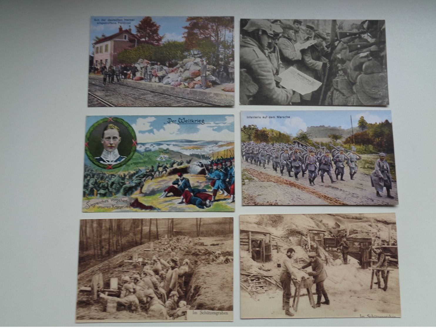 Beau Lot De 20 Cartes Postales Guerre 1914 - 1918  Armée  Soldat Allemand - Oorlog Leger  Soldaten - 5 - 99 Postcards