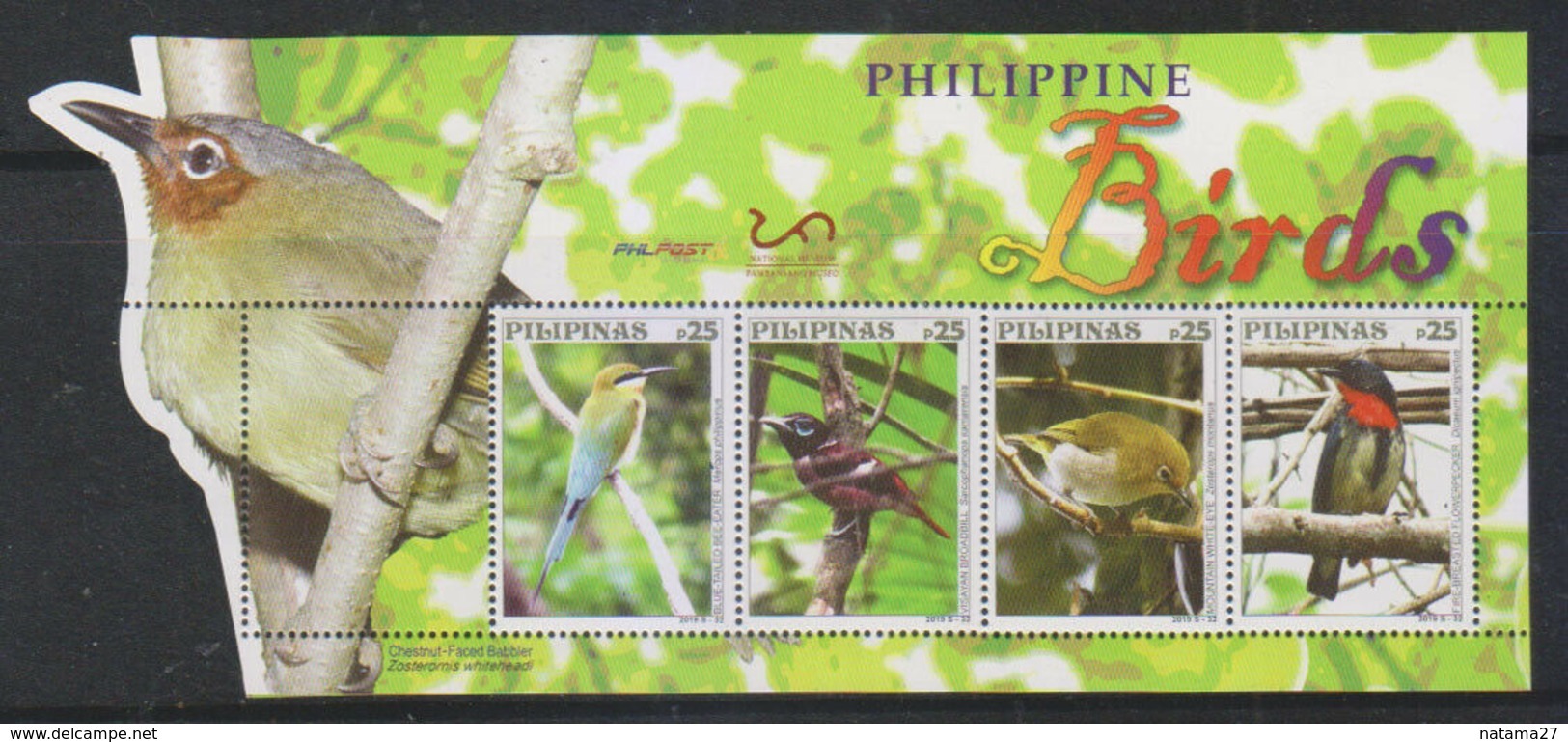 Filippine Philippines Philippinen Pilipinas 2019 Philippine Birds - SS -  MNH** - Philippines