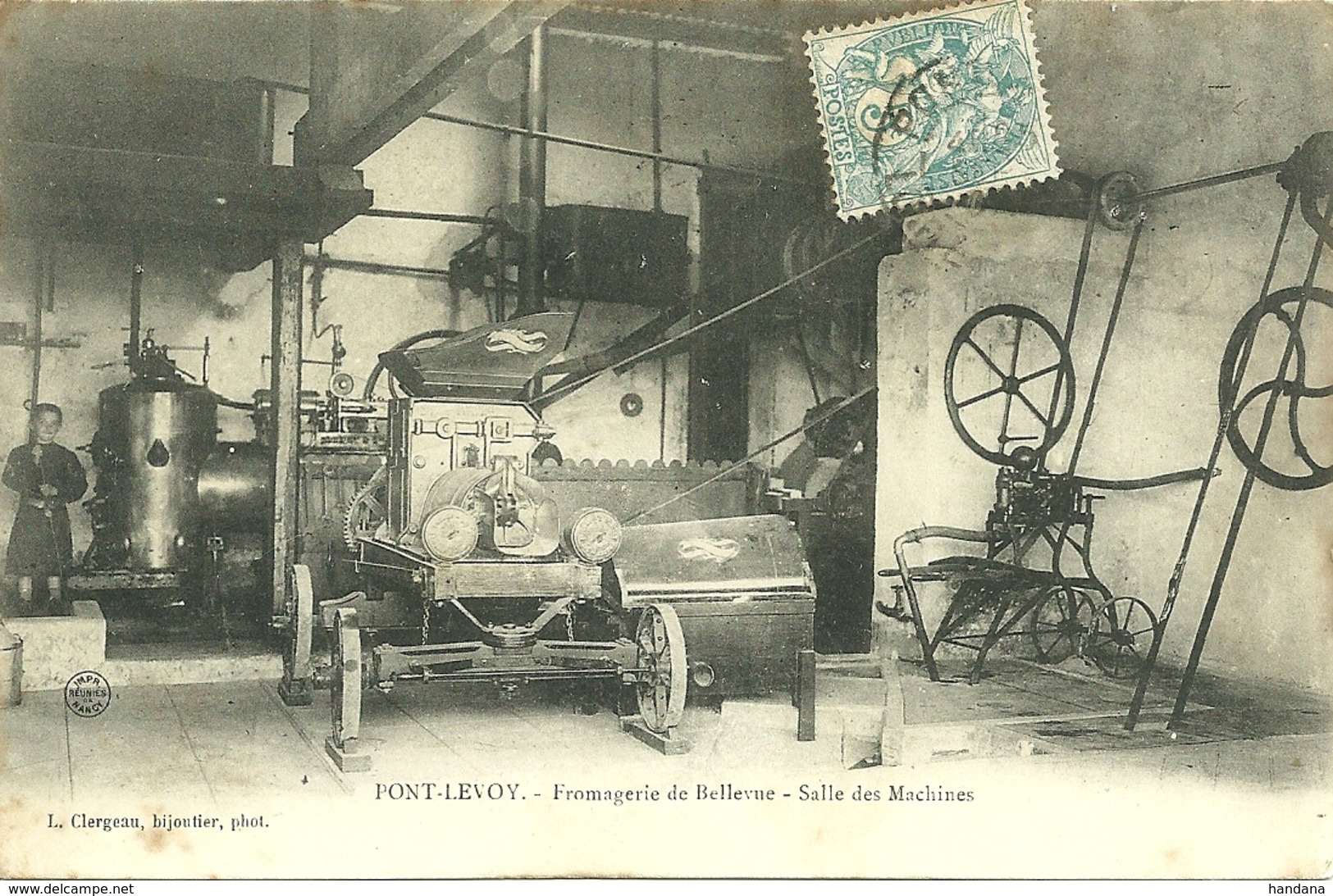 41 PONT LEVOY FROMAGERIE MACHINES 1907 A  VOIR - Autres & Non Classés