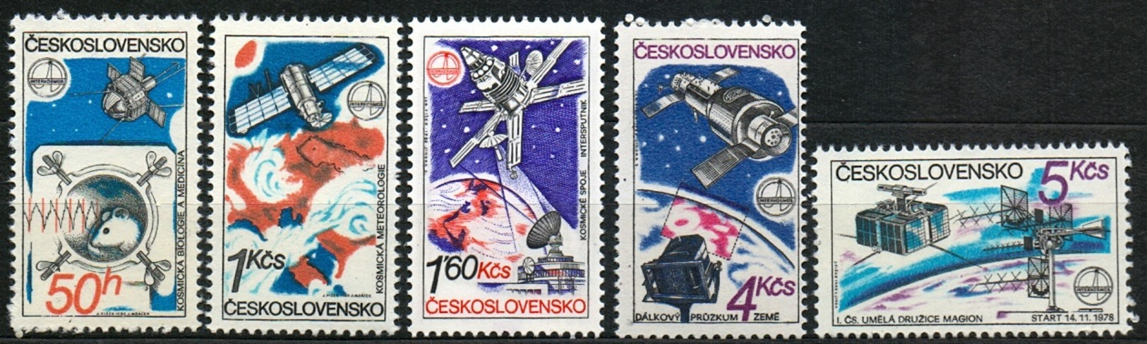 1980 Czechoslovakia MNH - Mi 2558-2562 ** MNH - Ongebruikt