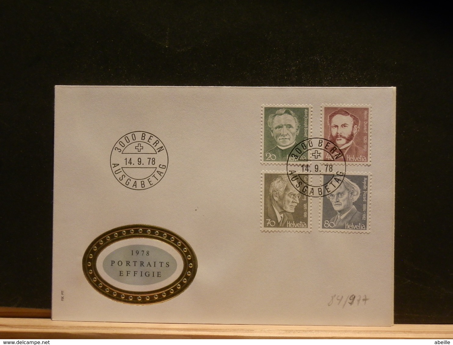 84/976   FDC  SUISSE - Henry Dunant