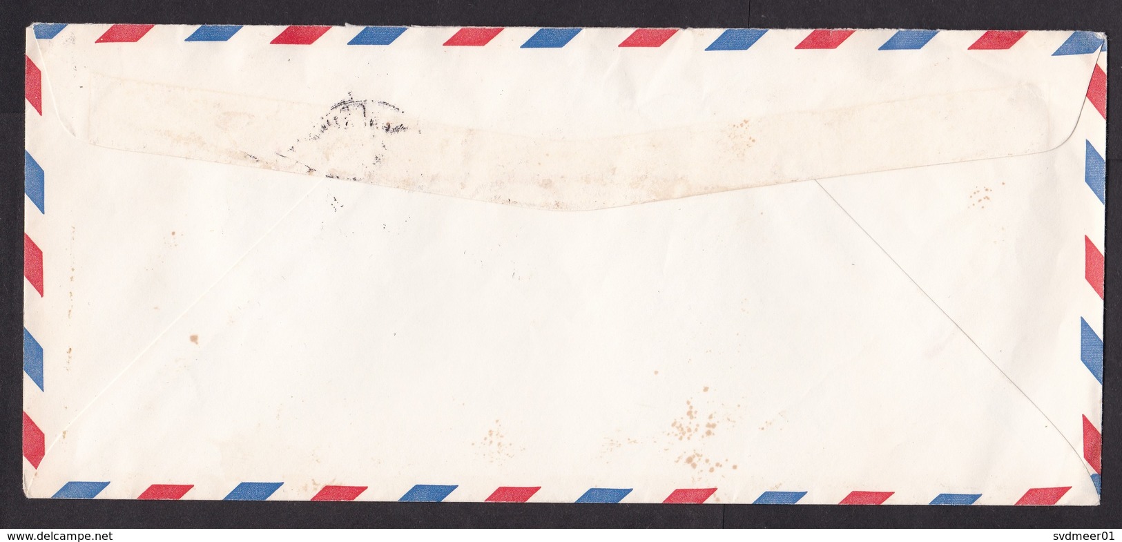 Bahamas: Airmail Cover, 2 Stamps, 1978, Queen Elizabeth II, QEII, Grouper Fish, Cancel Mangrove Cay (minor Damage) - Bahamas (1973-...)