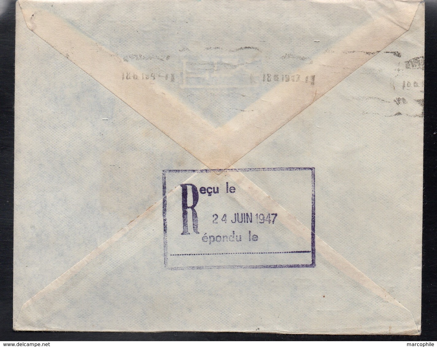 TURQUIE - IZMIR / 1947 LETTRE AVION POUR LA BELGIQUE (ref LE3859) - Lettres & Documents