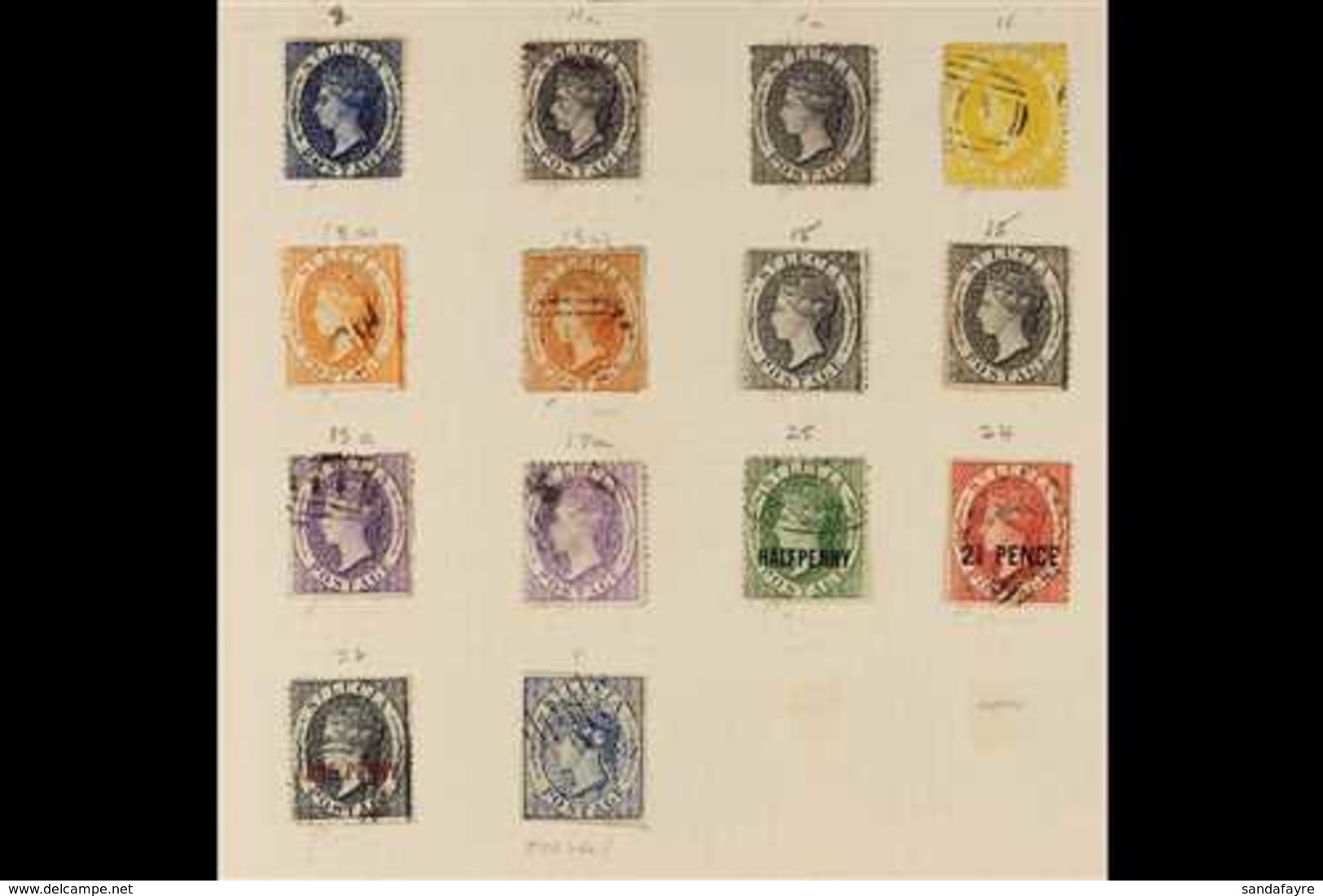 BRITISH WEST INDIES 19th Century To Early QEII High Quality Mint And Used (mostly Mint) Collection On Album Leaves. Can  - Autres & Non Classés