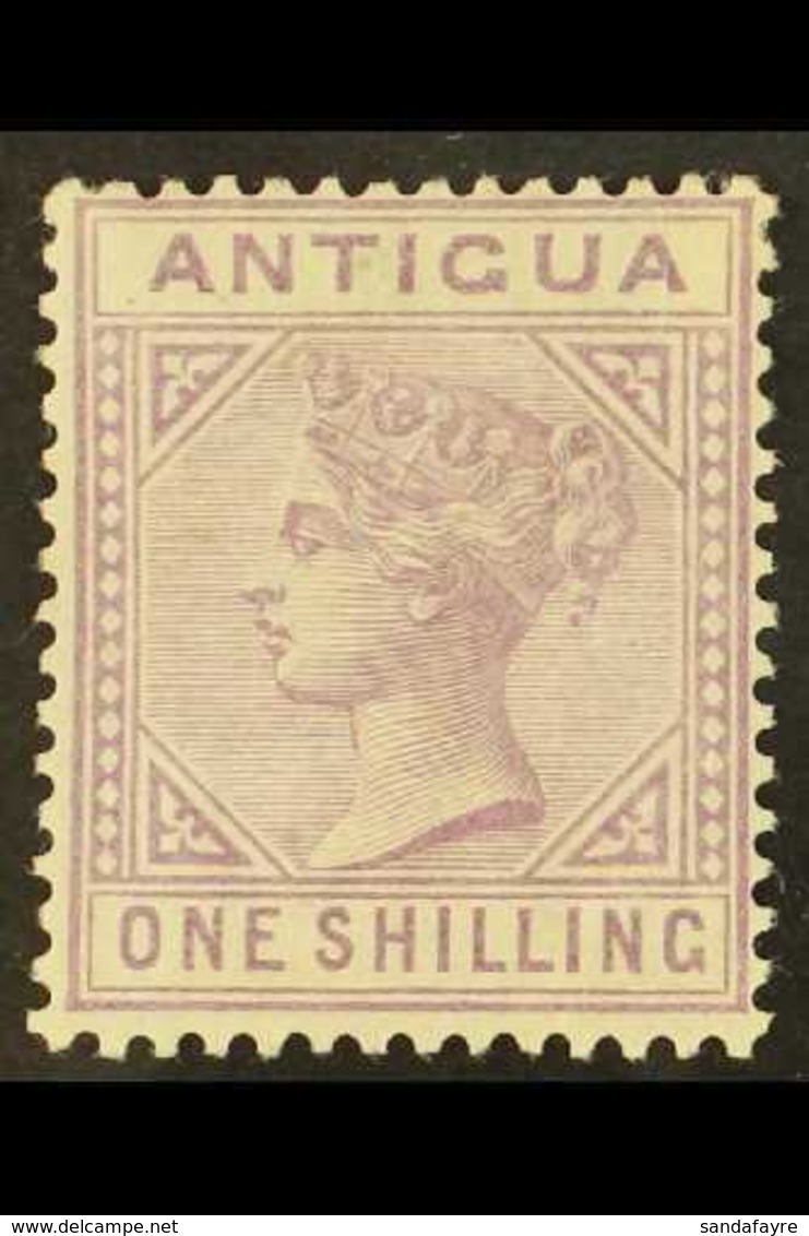 1884-87 1s Mauve, SG 30, Mint Large Hinge Area, Attractive. For More Images, Please Visit Http://www.sandafayre.com/item - Altri & Non Classificati