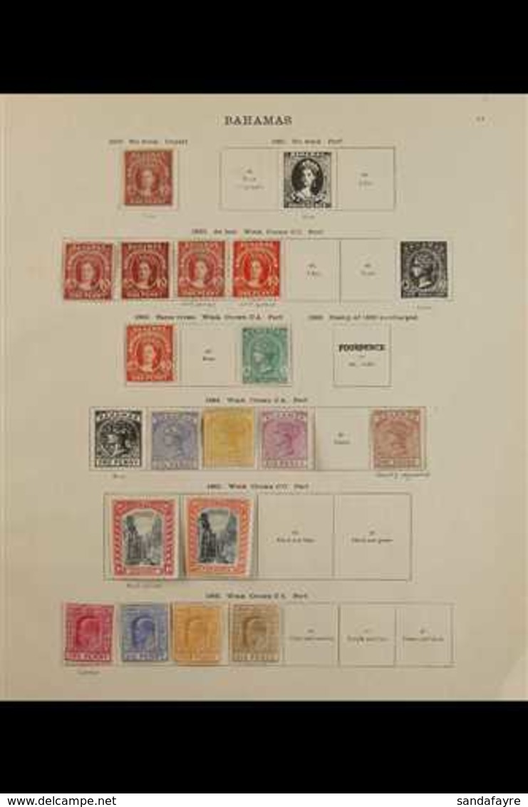 1859-1935 MINT COLLECTION On Pages, ALL DIFFERENT, Includes 1859-60 1d Imperf (4 Margins), 1863-77 1d (x4 Shades & Wmk V - Other & Unclassified