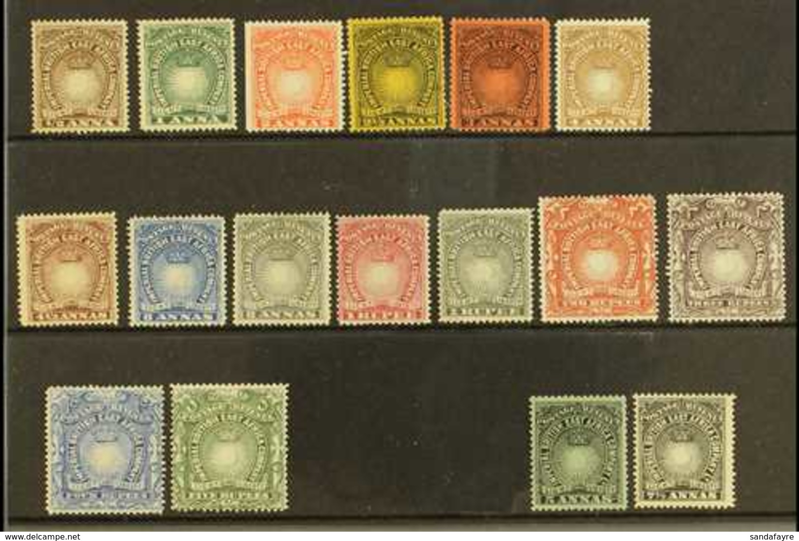 1895 Light & Liberty Range, SG 4/9, SG 11/19 & SG 29/30. Mint (17 Stamps) For More Images, Please Visit Http://www.sanda - British East Africa