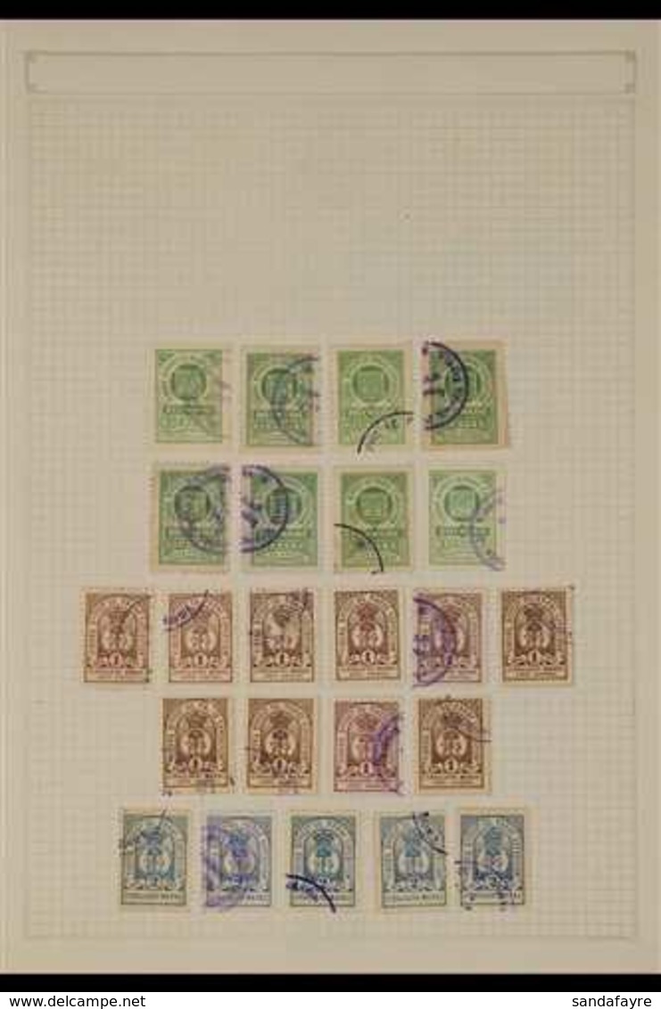 LOCAL POST STAMPS - VIBORG 1886-88 MINT & USED COLLECTION On Album Pages With Values To 10ore Used And An Attractive, 18 - Sonstige & Ohne Zuordnung