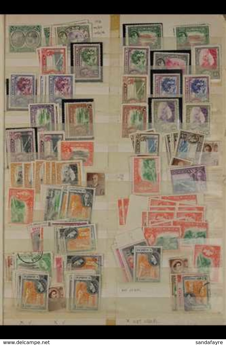 1938-75 DELECTABLE ASSEMBLY Of Fine Mint, Used, And Never Hinged Mint Stamps With Sets, Near Complete Sets, And Part Set - Dominica (...-1978)