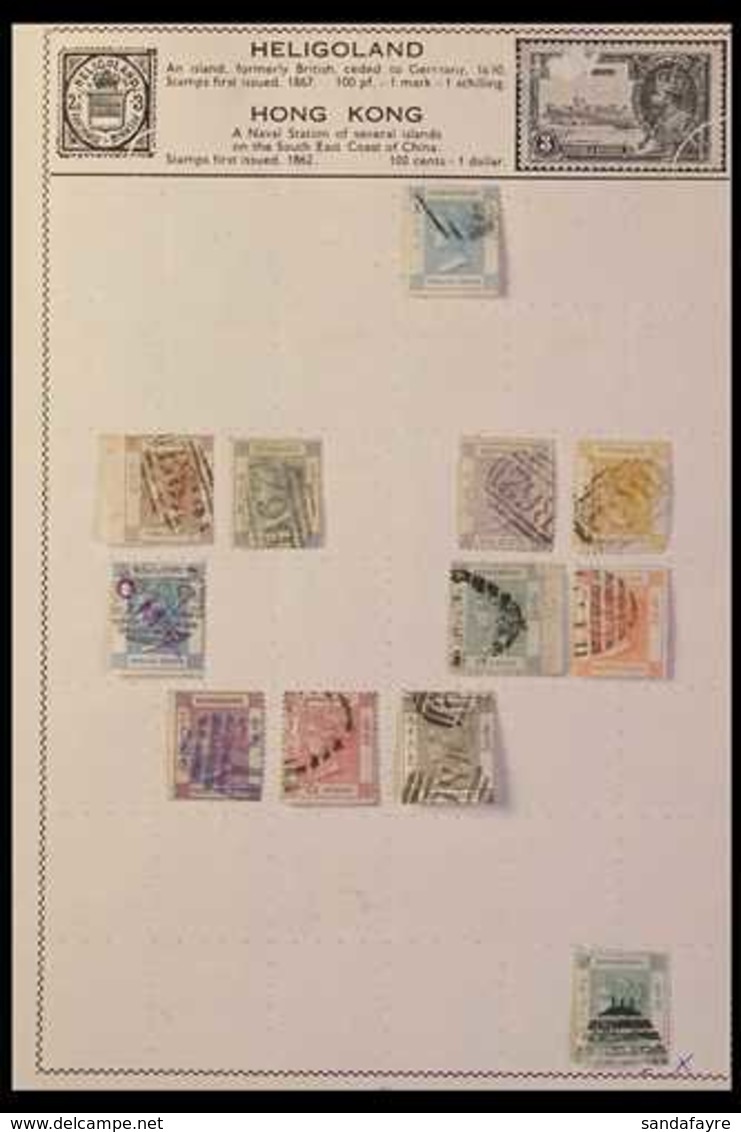 1862-1949 FINE USED COLLECTION On Leaves, ALL DIFFERENT, Includes 1862-63 12c, 1863-71 Vals To 48c & 96c, 1880 10c On 24 - Altri & Non Classificati