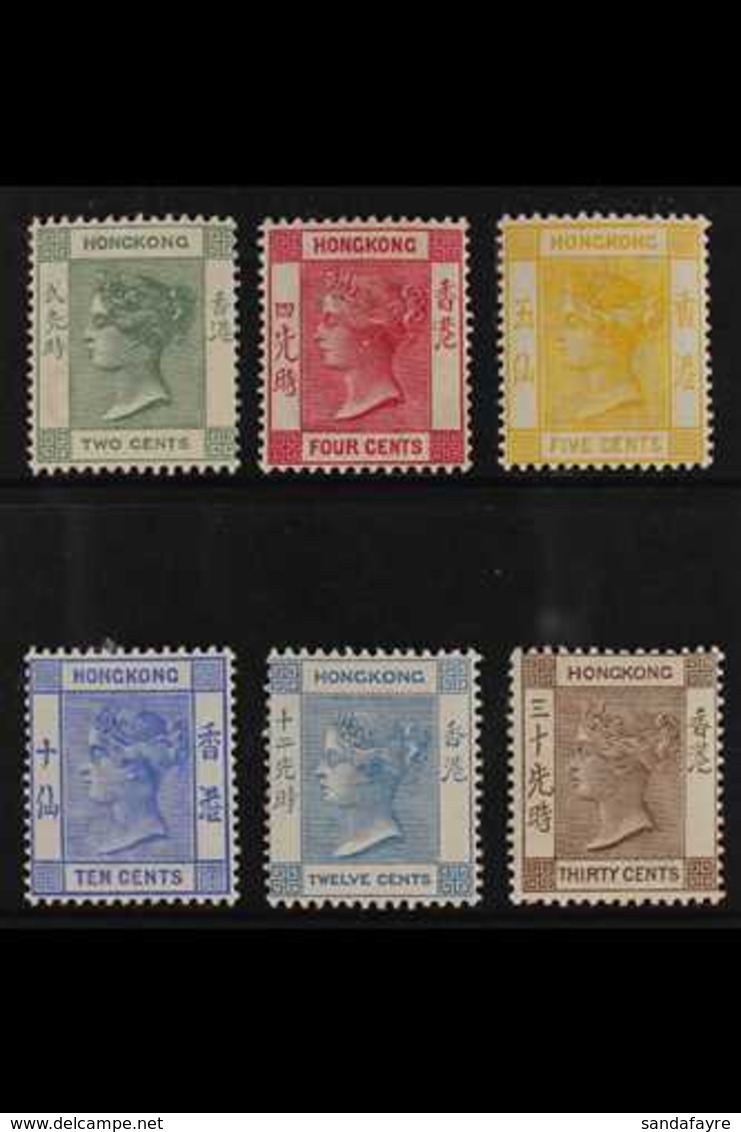 1900-01 Complete Set, SG 56/61, Fine Mint, Very Fresh. (6 Stamps) For More Images, Please Visit Http://www.sandafayre.co - Sonstige & Ohne Zuordnung