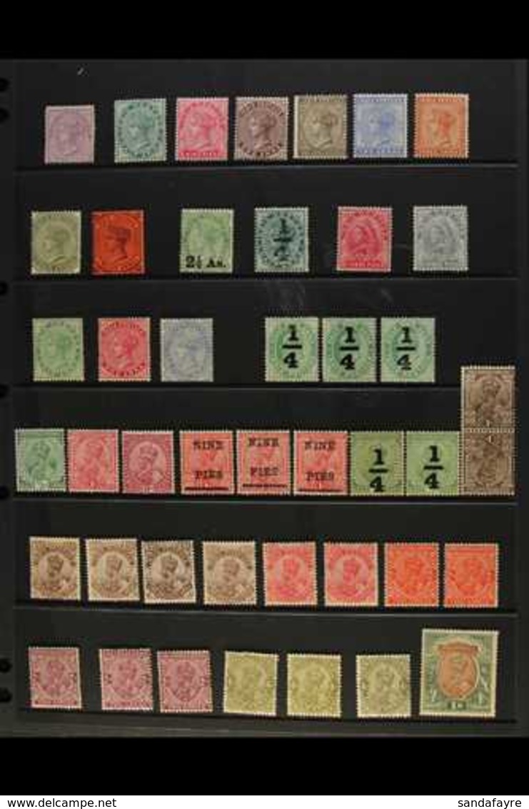 1874-1955 MINT ONLY COLLECTION Fresh Mint Range Includes QV To 12a, KGV Defins To 1r, 1929 Air Set, 1931 New Delhi Set,  - Other & Unclassified