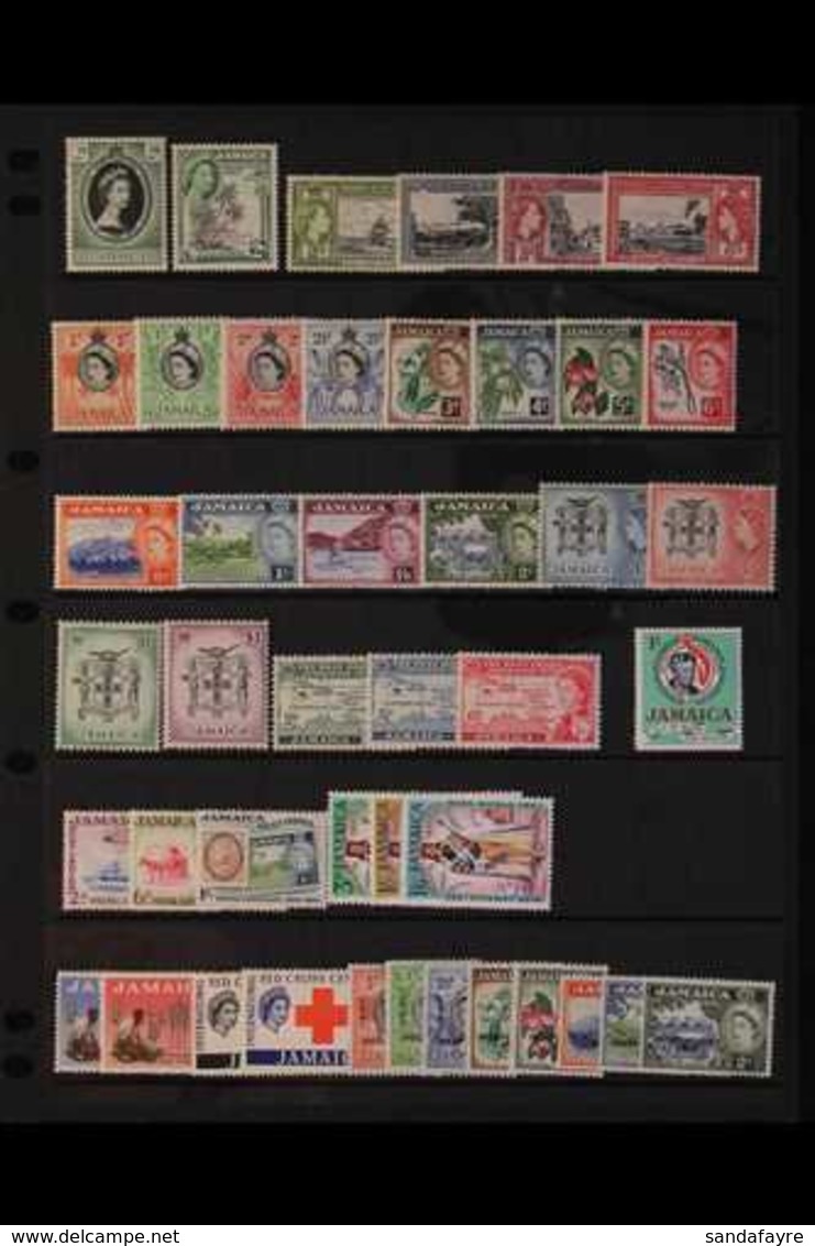 1953-2006 QEII MINT/ NEVER HINGED MINT COLLECTION The Collector Began With Good Intentions Of Keeping This In Order, But - Jamaica (...-1961)