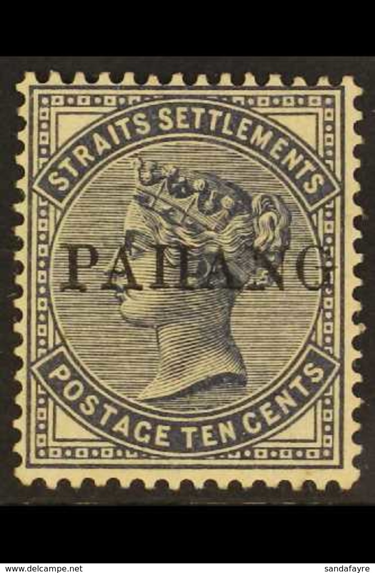 PAHANG 1889 10c Slate, Ovptd "PAHANG", SG 3, Very Fine And Fresh Mint. For More Images, Please Visit Http://www.sandafay - Sonstige & Ohne Zuordnung