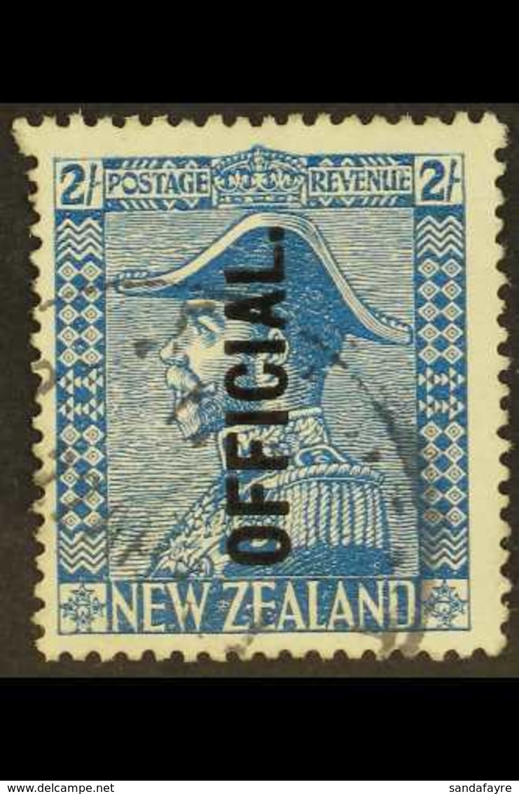 OFFICIAL 1928 2s Light Blue Admiral, SG O112, Fine Cds Used For More Images, Please Visit Http://www.sandafayre.com/item - Other & Unclassified