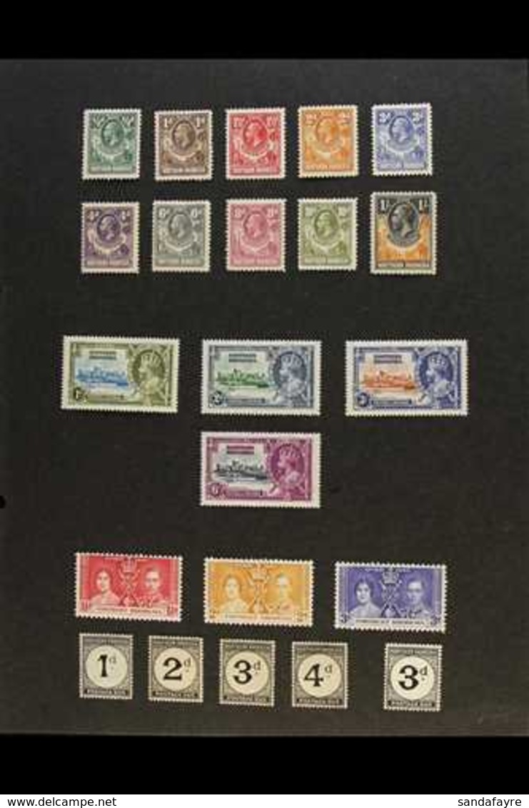 1925-53 FINE MINT COLLECTION A Clean And Attractive All Different Collection Which Includes 1925-29 Set To 1s, 1935 Silv - Rhodesia Del Nord (...-1963)