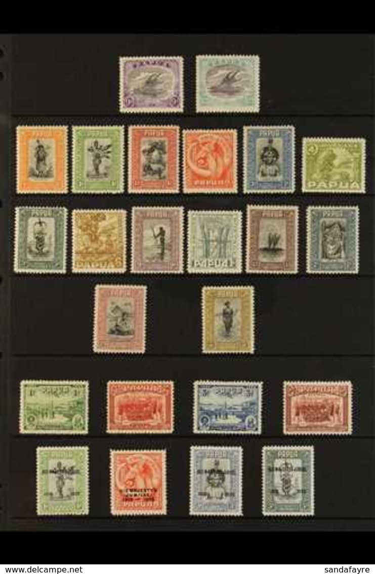 1901-39 VERY FINE MINT COLLECTION. An Attractive, ALL DIFFERENT Collection Presented On A Series Of Stock Pages. Include - Papua Nuova Guinea