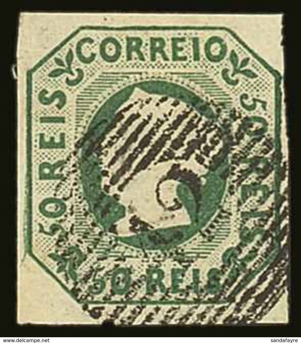 1853 50r Yellow-green, SG 6 (Michel 3a), Very Fine Used With 4 Clear To Large Margins, Strong Original Colour & Crisp Em - Altri & Non Classificati