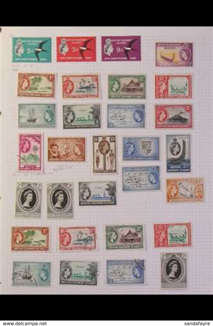 1953-2009 EXTENSIVE FINE MINT COLLECTION. An Attractive QEII Collection With Most Definitive Sets Complete, Plus Numerou - British Solomon Islands (...-1978)