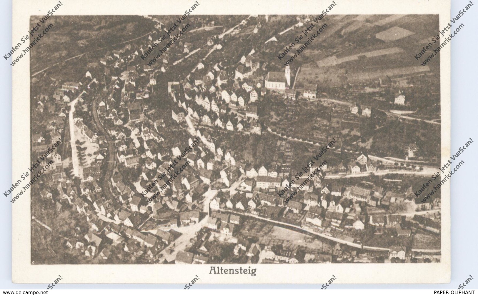 7272 ALTENSTEIG, Luftaufnahme - Altensteig