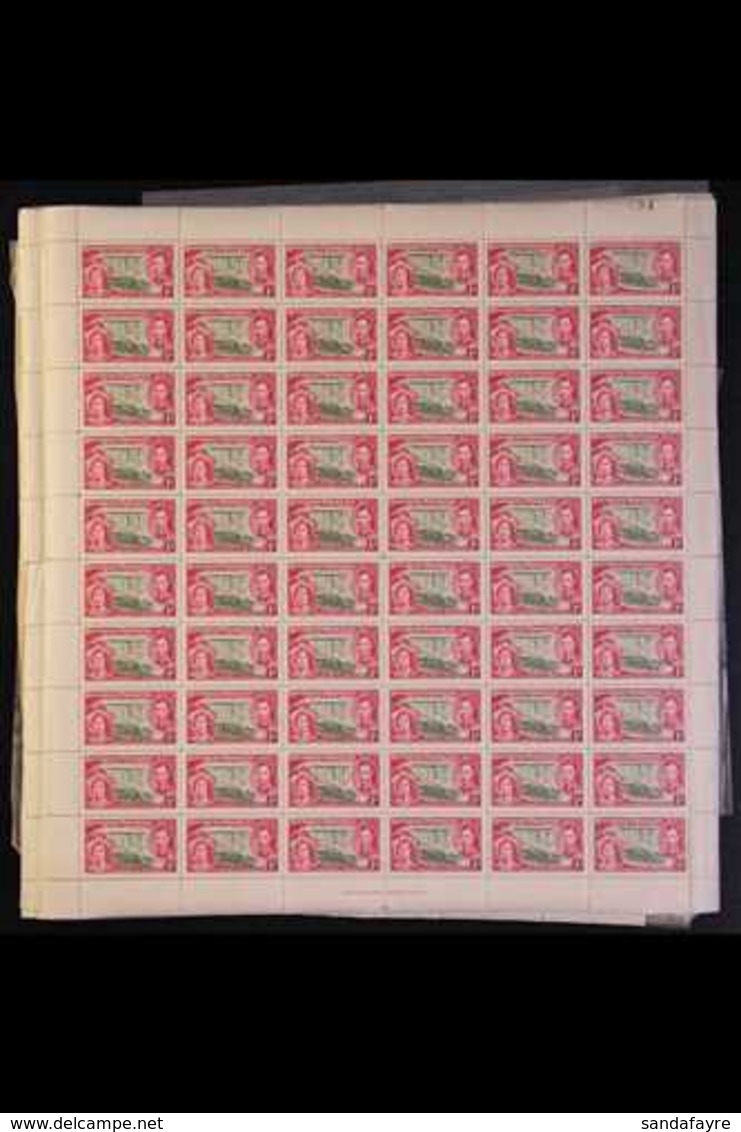 1937 CORONATION LARGE MULTIPLES/COMPLETE PANES An Accumulation Of NEVER HINGED MINT Large Multiples Of The Coronation Is - Südrhodesien (...-1964)