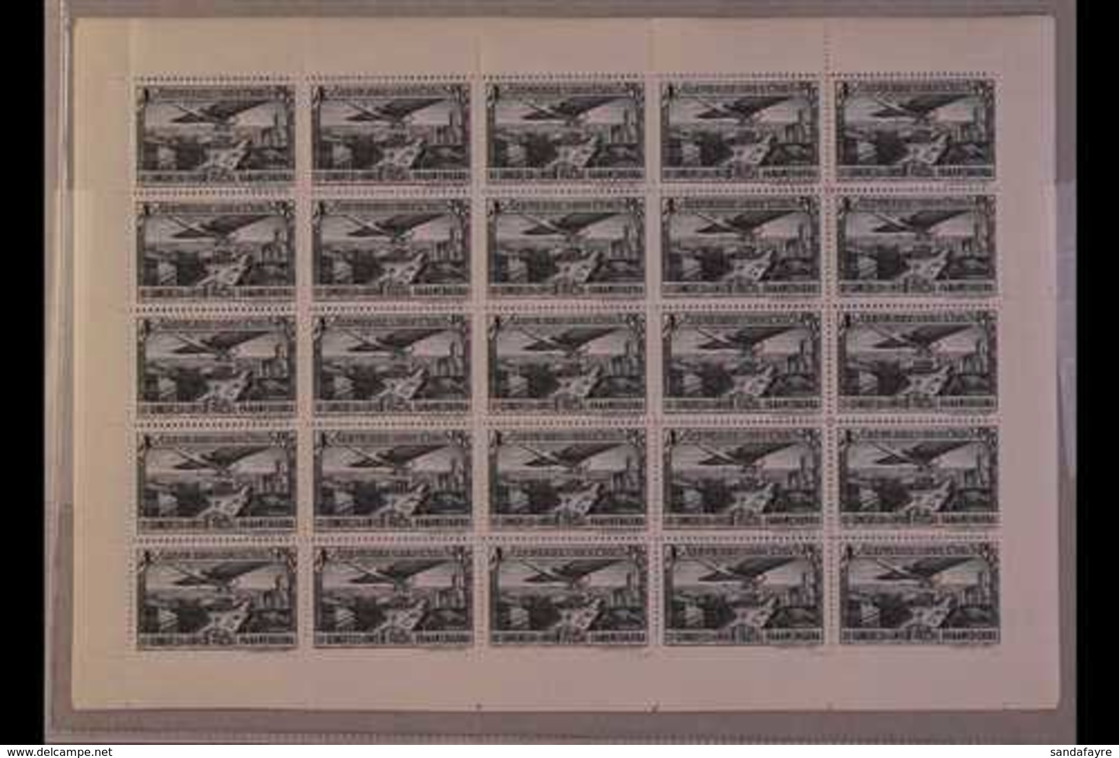 1931 Air Post Third Pan-American Postal Union Congress Set Complete, SG 707/712 (Edifil 614/619) Never Hinged Mint COMPL - Sonstige & Ohne Zuordnung