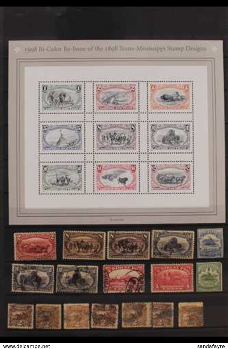 HORSES OF THE USA 19th Century To to 2000's Topical Collection Featuring HORSES On Stamps And Miniature Sheets, Mint, Ne - Sonstige & Ohne Zuordnung