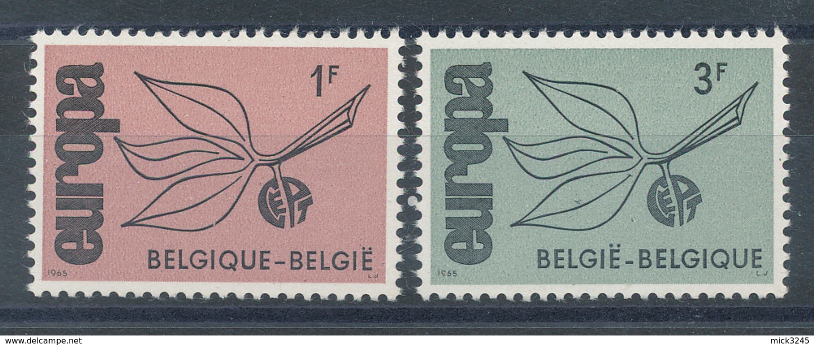 Belgique N°1342 Et 1343** Europa 1965 - Ungebraucht