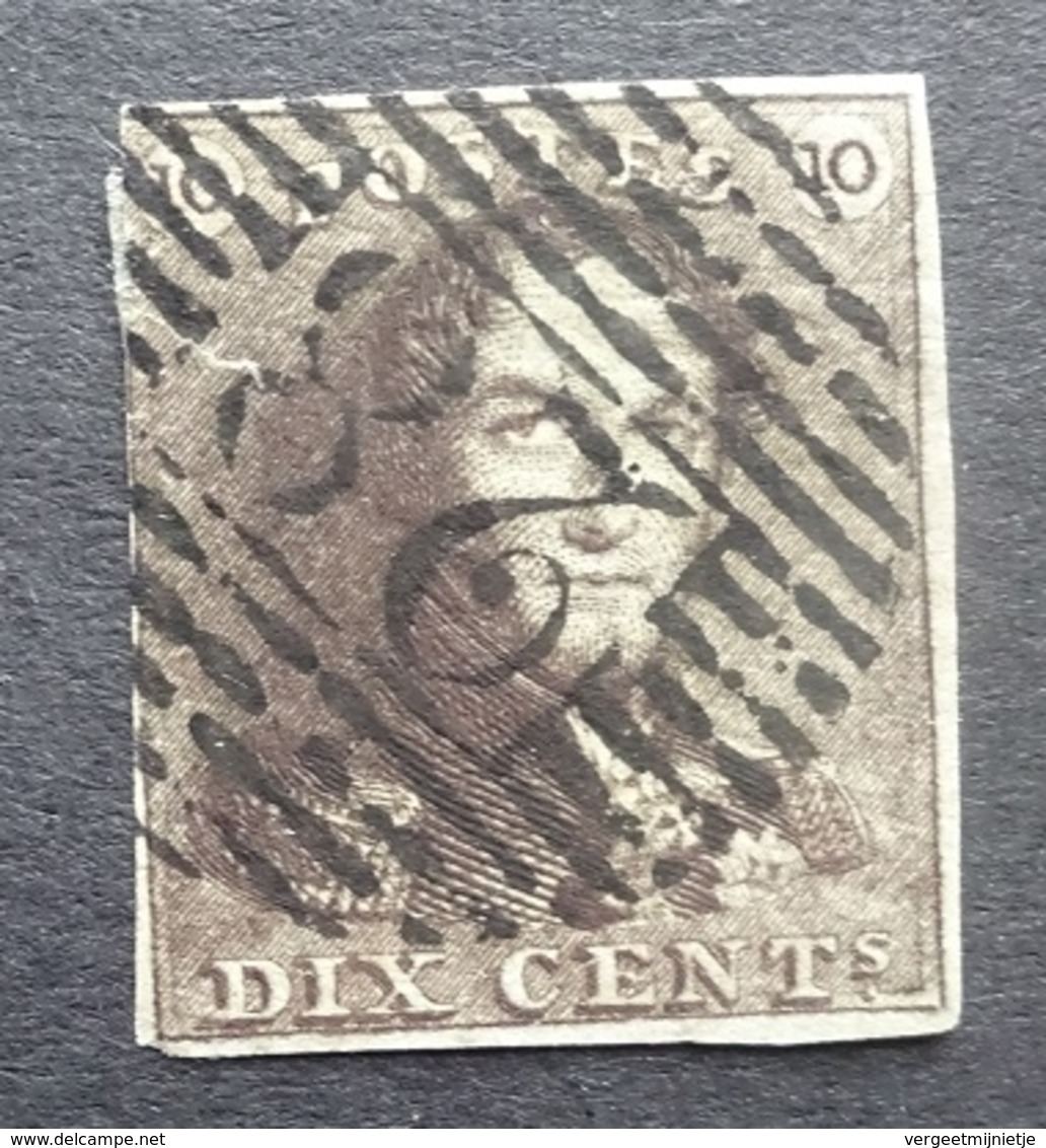 BELGIE   1849   Nr. 1  P 28   Ciney  Coba 30    CW 90,00 - 1849 Epauletten